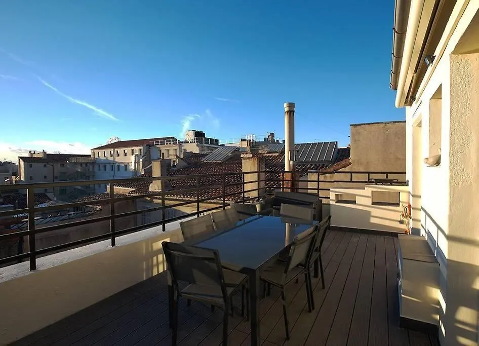 Superbe Appartement Grande Terrasse Vue Notre Dame Marseille